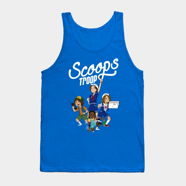 Scoops Troop Tank Top by artsy_alice